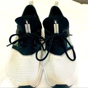 New Balance Energize Sport, women’s US 8, white/black/holographic